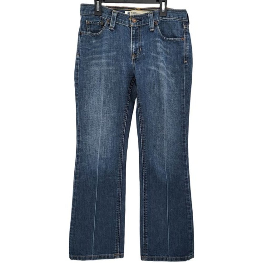 Gap Original Jeans Womens Size 2 Blue‎ Low Rise Bootcut Ankle/Cheville Jeans